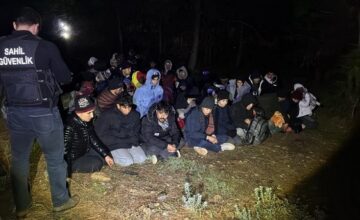 Fethiye’de 34 Düzensiz Göçmen Yakalandı
