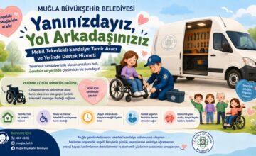 Mobil Tekerlekli Sandalye Tamir Aracı Engelsiz Muğla İçin Yollarda