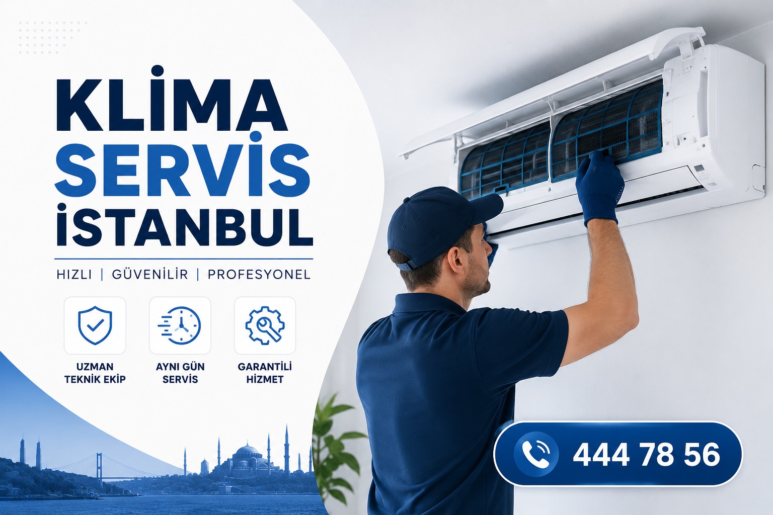 İstanbul Klima Servis ile Şehrin Her Noktasında Güvenilir Teknik Destek